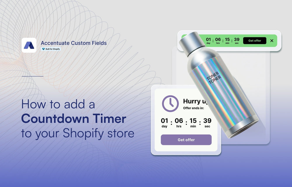 How to add a Countdown timer Shopify