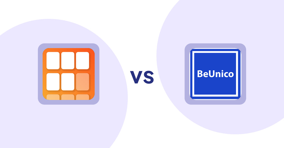 Shopify Product Display Apps: Scroll Bee ‑ Infinite Scroll vs BeUnico