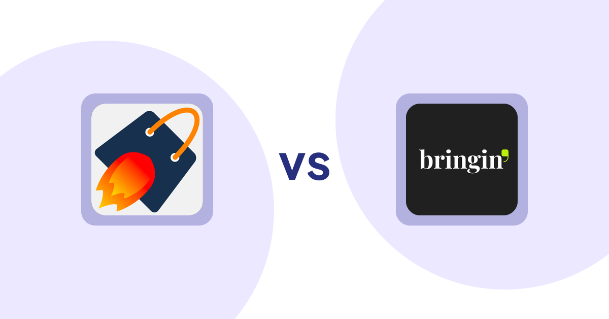 Shopify Product Display Apps: Cross Sell & Upsell Pro vs Bringin