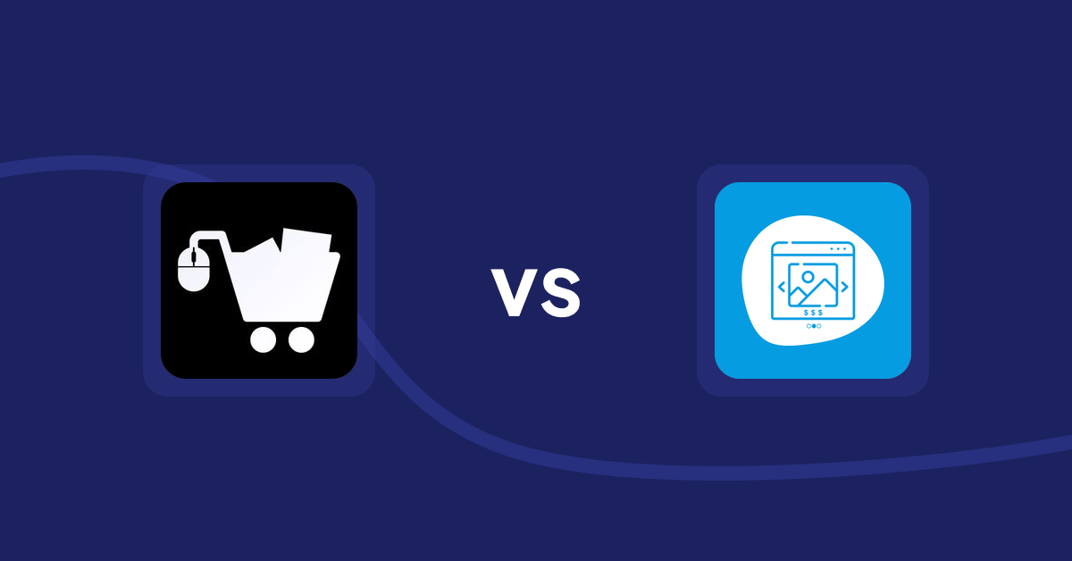 Shopify Product Display Apps: LM Add To Cart Sticky vs Quick Product Navigator Slide