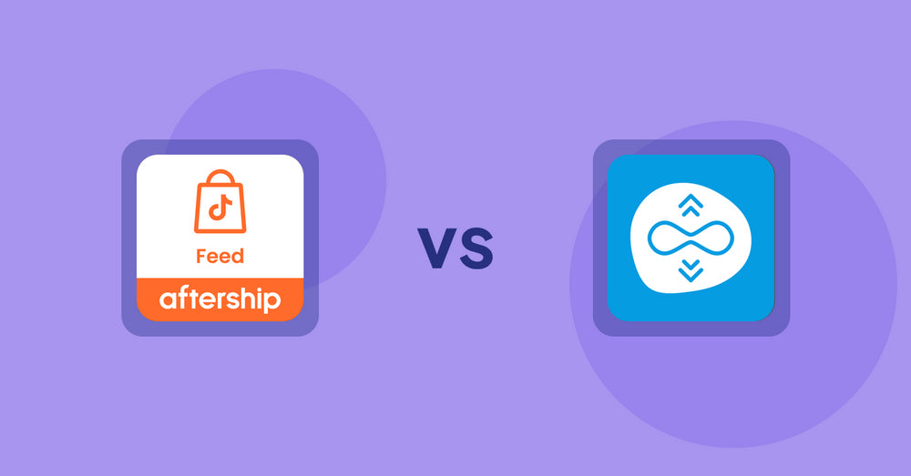 Shopify Product Display Apps: AfterShip Feed for TikTok Shop vs Scroll Freely: Infinite Scroll