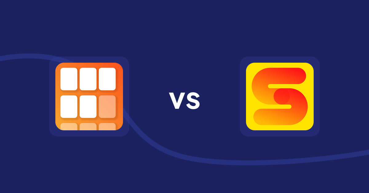 Shopify Product Display Apps: Scroll Bee ‑ Infinite Scroll vs ST: Inventory & Sold Count Pro