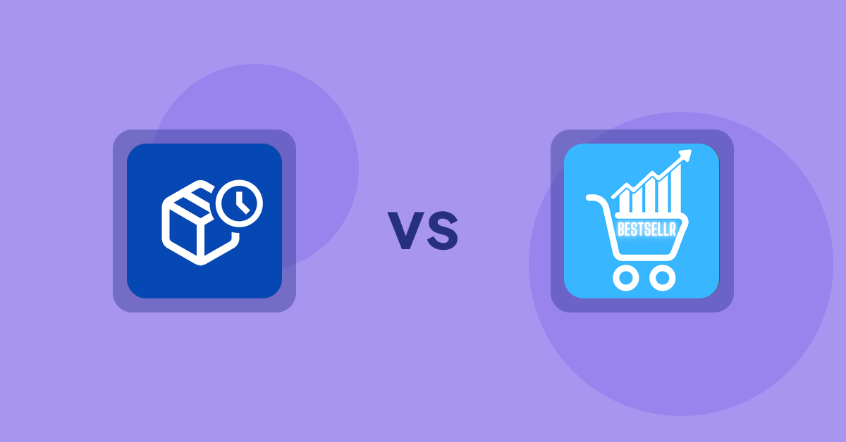 Shopify Product Display Apps: PreOrder Alpha vs. Bestsellr