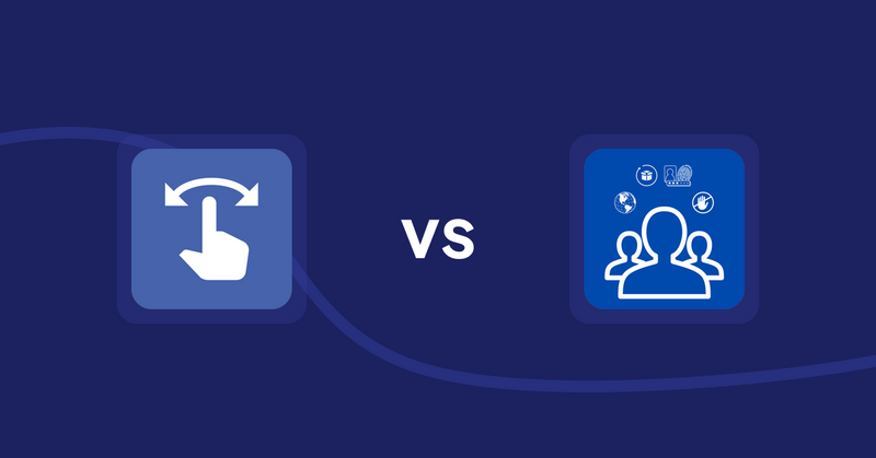 Shopify Product Display Apps: HypeSwipe: Swipes to Sales vs. Customer's Products Manager