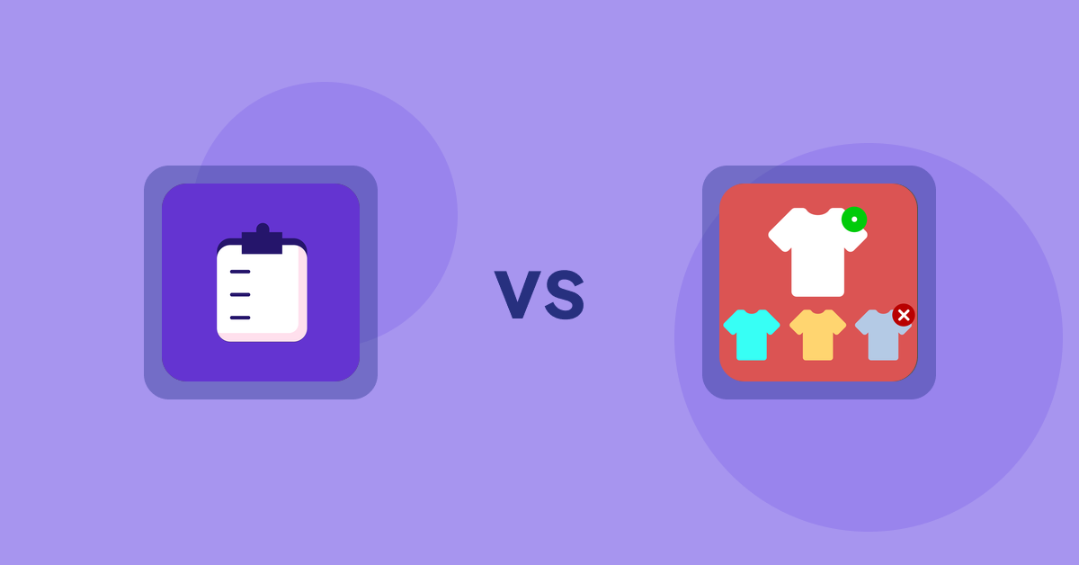 Shopify Product Display Apps: WSH Order Form & ReOrder vs ST: Product & Collection Sort