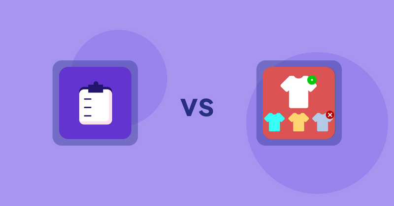 Shopify Product Display Apps: WSH Order Form & ReOrder vs ST: Product & Collection Sort