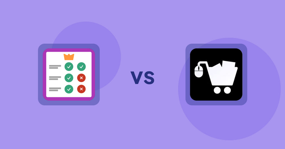 Shopify Product Display Apps: Pretty Comparison Tables vs LM Add To Cart Sticky