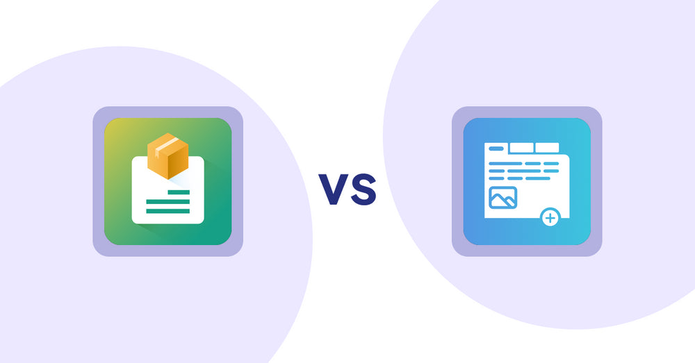 Shopify Product Display Apps: Product Descriptions by AMP vs Advanced Product Tabs