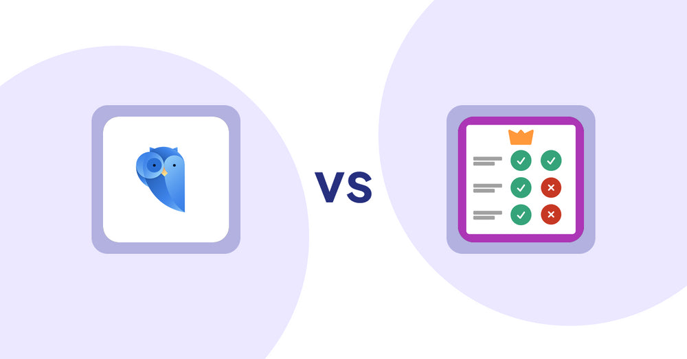 Shopify Product Display Apps: Findify Search & Merchandise vs Pretty Comparison Tables