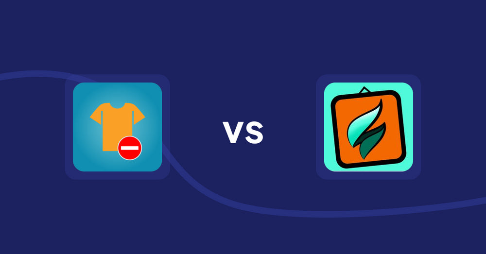 Shopify Product Display Apps: Products Unavailable vs SMART ‑ Art Product Builder