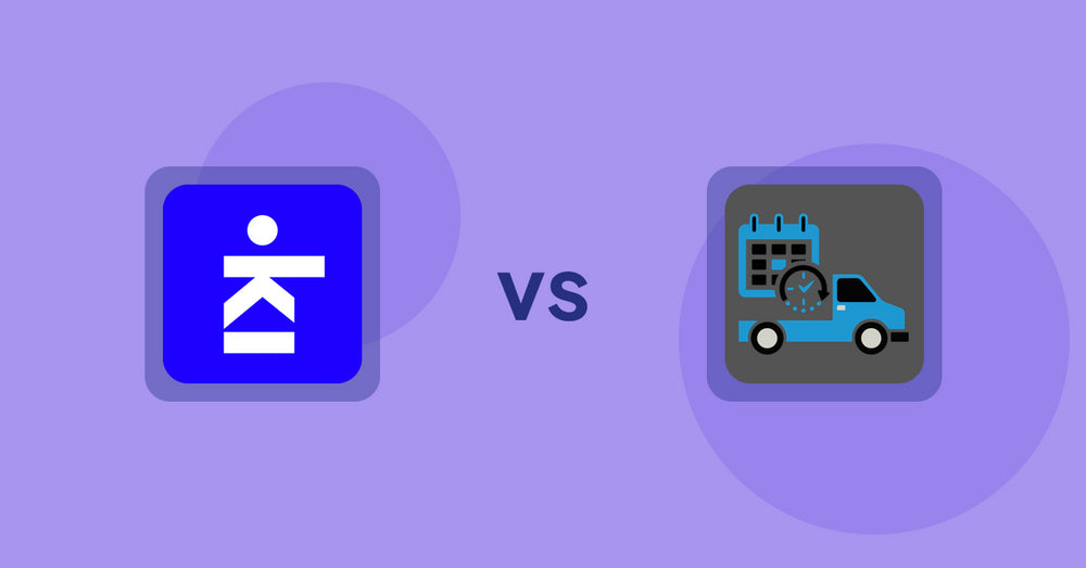 Shopify Product Display Apps: Kickflip ‑ Customize Products vs H3 Estimated Delivery