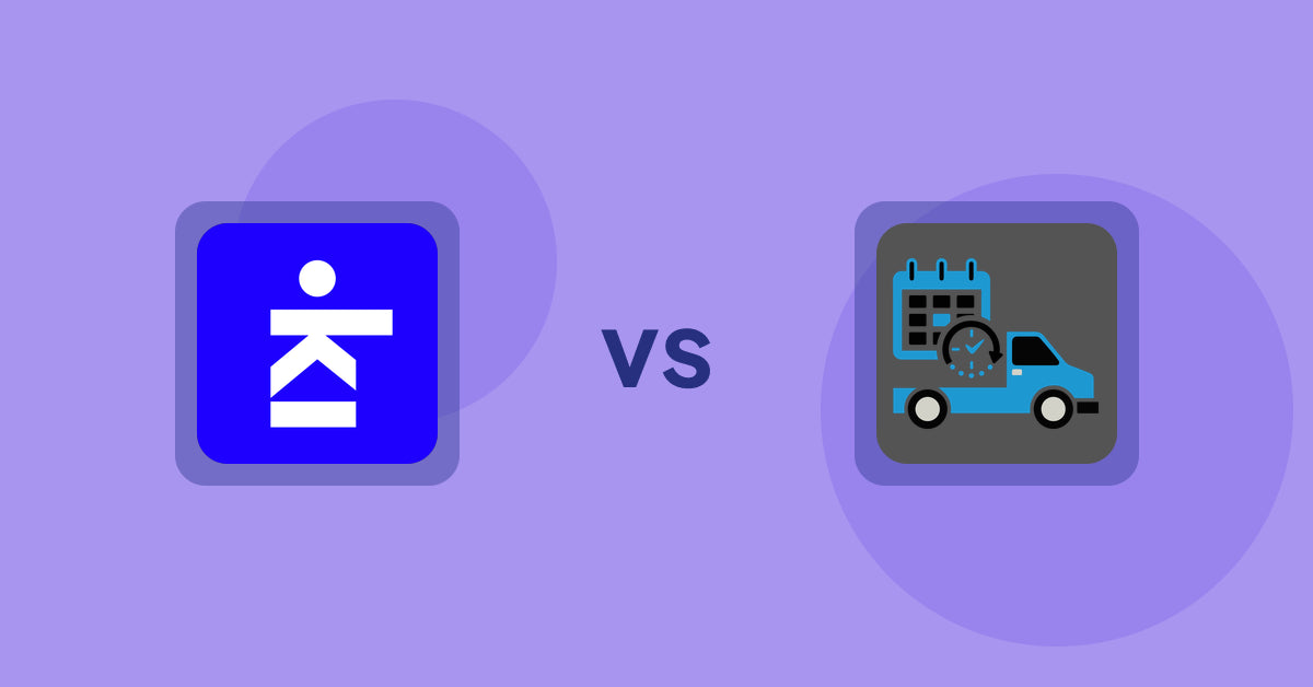 Shopify Product Display Apps: Kickflip ‑ Customize Products vs H3 Estimated Delivery