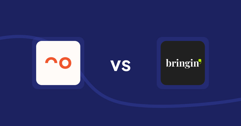 Shopify Product Display Apps: soona ‑ Content For Commerce vs Bringin