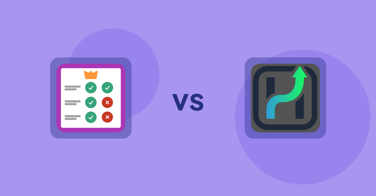 Shopify Product Display Apps: Pretty Comparison Tables vs Heuristic Commerce