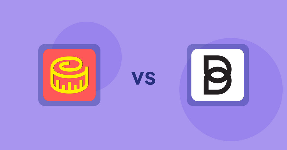 Shopify Product Display Apps: Snake Size Chart & Size Guide vs. Botika: AI Models Pro Photos