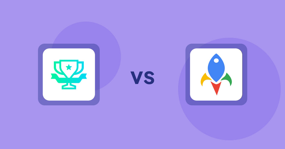 Shopify Product Display Apps: らくらくランキング表示アプリ｜リテリア Ranking vs Jedi Back In Stock Admin Alert