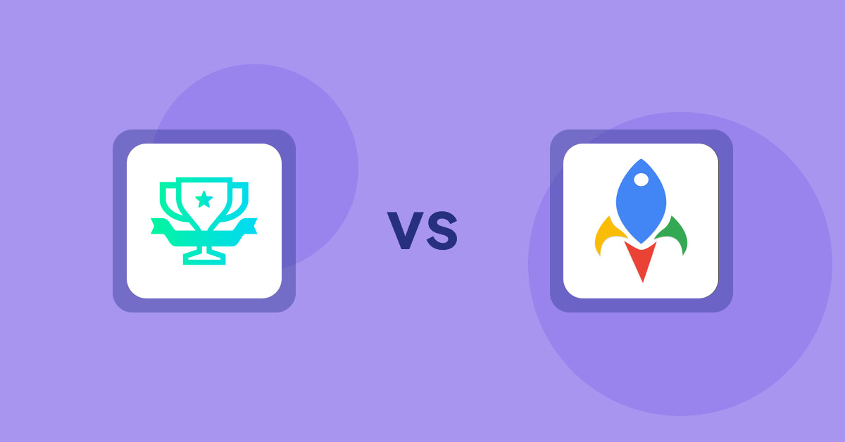 Shopify Product Display Apps: らくらくランキング表示アプリ｜リテリア Ranking vs Jedi Back In Stock Admin Alert