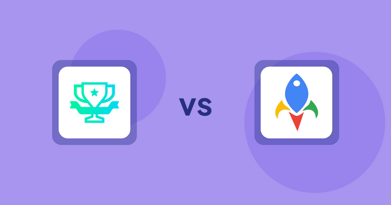 Shopify Product Display Apps: らくらくランキング表示アプリ｜リテリア Ranking vs Jedi Back In Stock Admin Alert