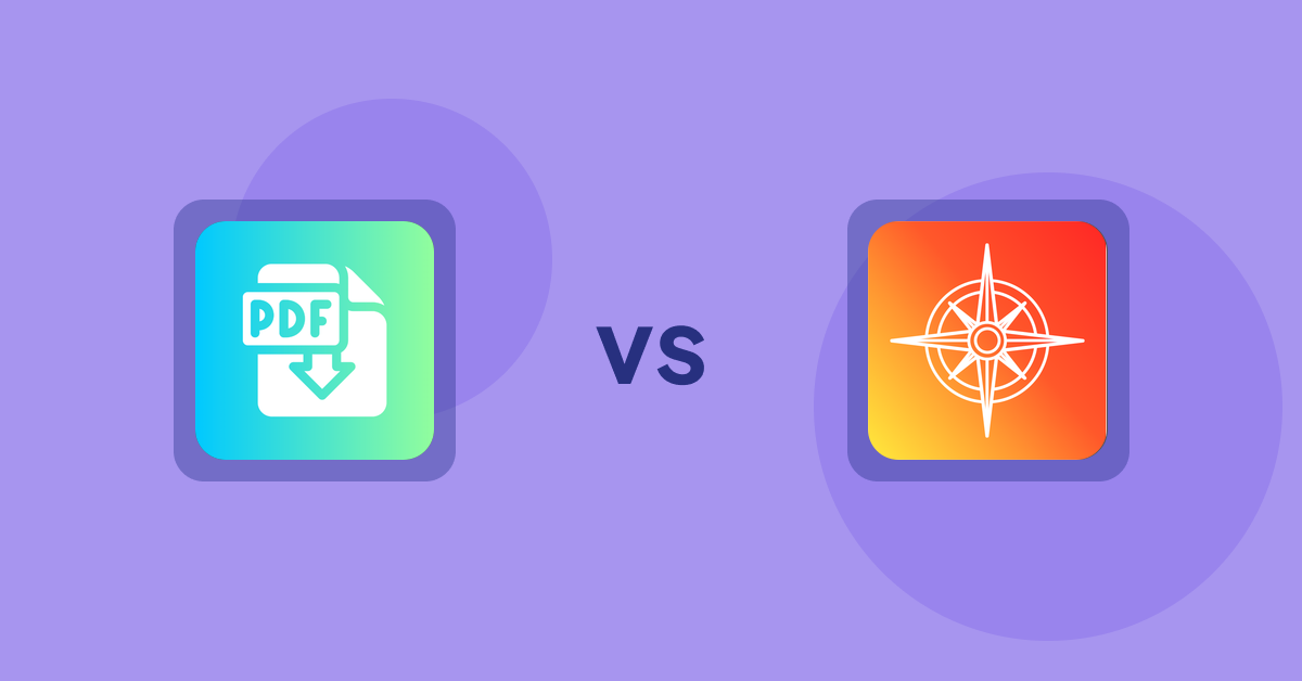 Shopify Product Display Apps: Hukify ‑ PDF Catalog Printer vs Compass Navigation