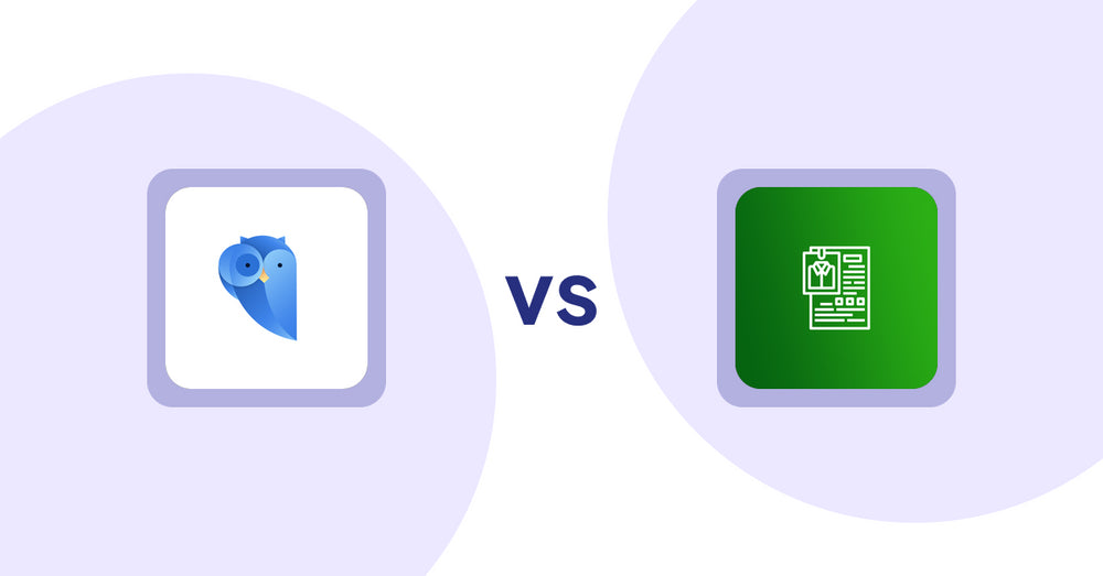 Shopify Product Display Apps: Findify Search & Merchandise vs OC Product Size Chart