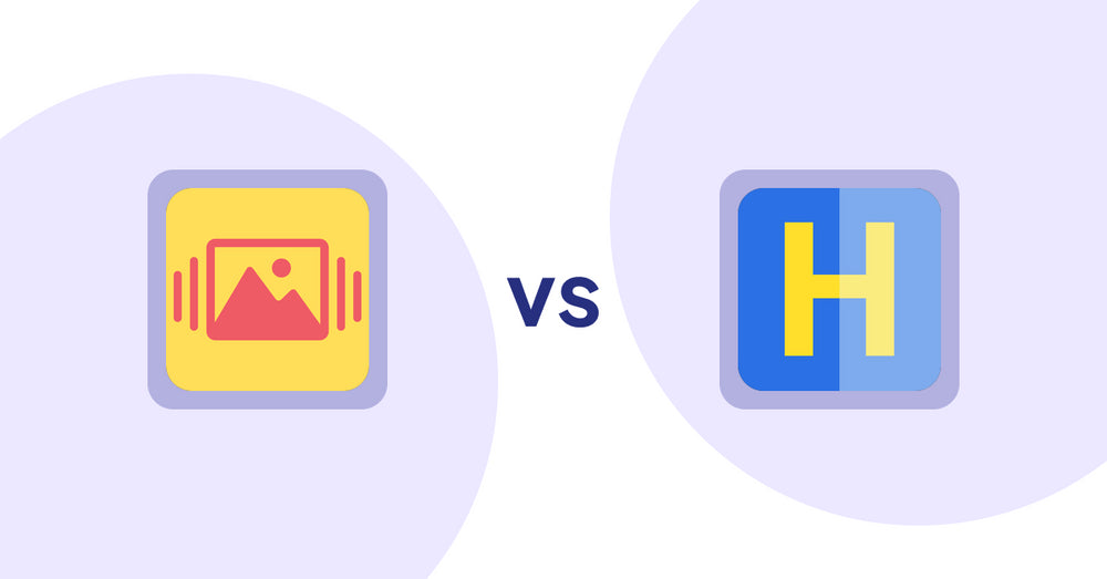 Shopify Product Display Apps: Slidy Testimonial Carousel vs HiVar: Hide Sold Out Variants