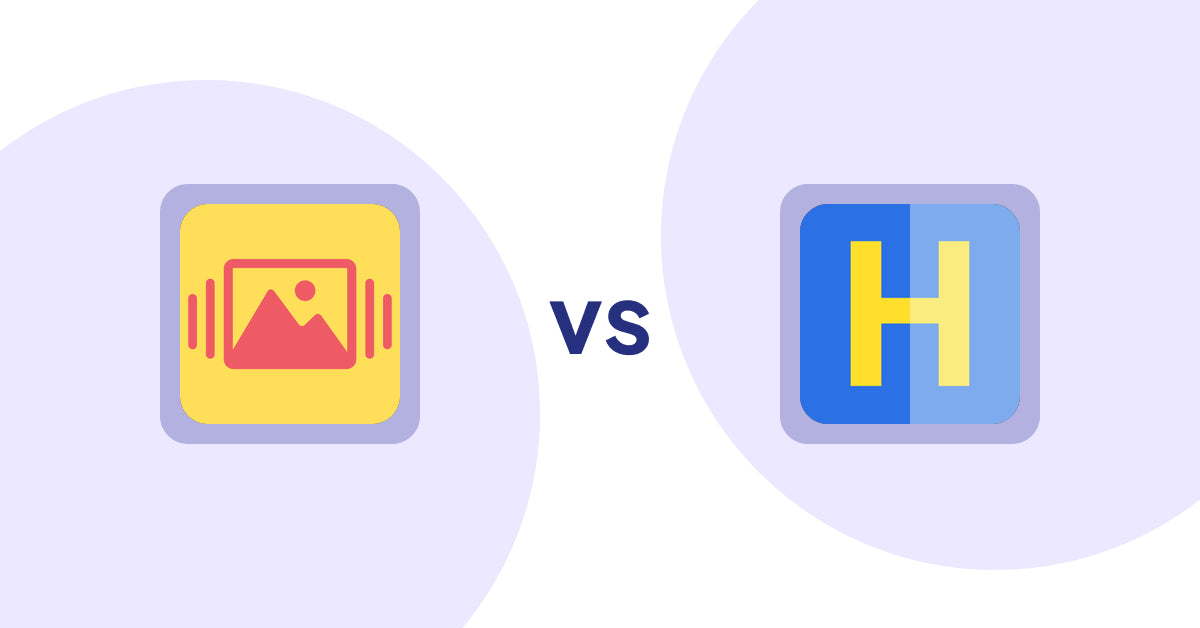 Shopify Product Display Apps: Slidy Testimonial Carousel vs HiVar: Hide Sold Out Variants