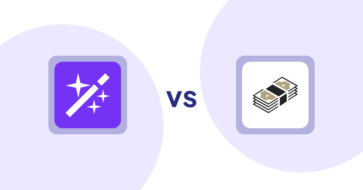 Shopify Product Display Apps: Magi ‑ AI write description vs シンプルクラウドファンディング｜お手軽自社クラファン