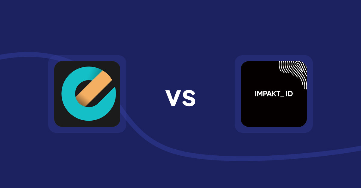 Shopify Product Display Apps: Price Calculator by Dimensions vs IMPAKT ID: fashion CO2 tracker