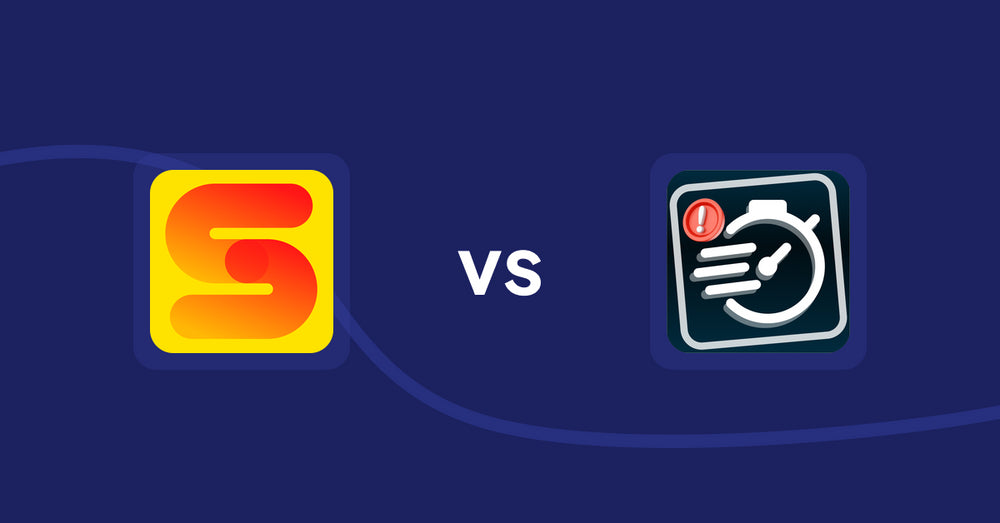 Shopify Product Display Apps: ST: Inventory & Sold Count Pro vs. Urgency! Low Stock Counter