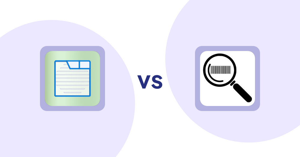 Shopify Product Display Apps: Ecom Product Descriptions vs ScanZ ‑ Find and Import Easy