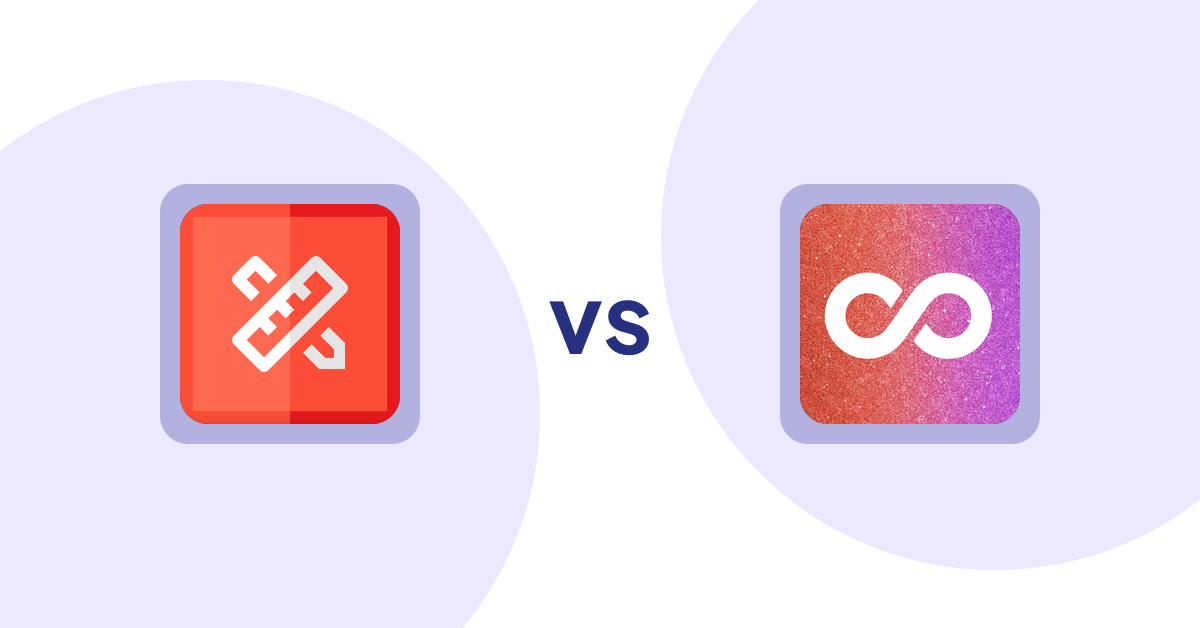 Shopify Product Display Apps: RT: Size Chart, Size Guide vs Infinite Scroll Pro
