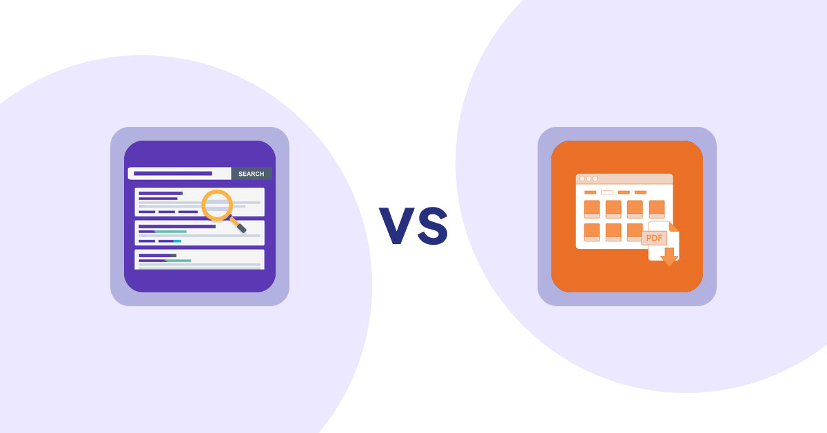 Shopify Product Display Apps: Spark AI Products Description vs. Meetanshi PDF Product Catalog