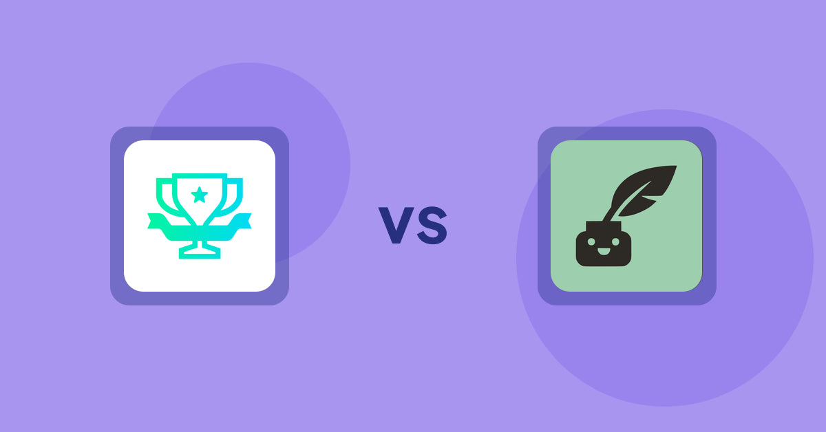 Shopify Product Display Apps: らくらくランキング表示アプリ｜リテリア Ranking vs. Copybuddy