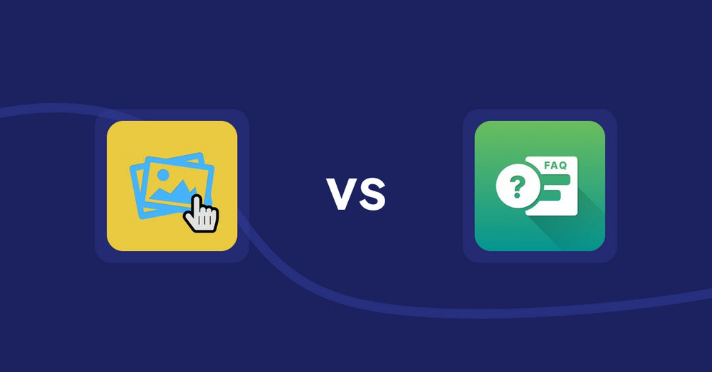 Shopify Product Display Apps: Singleton | Second Image Hover vs FAQ Expert: Product FAQ
