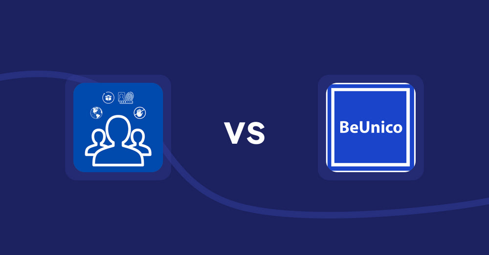 Shopify Product Display Apps: Customer's Products Manager vs BeUnico