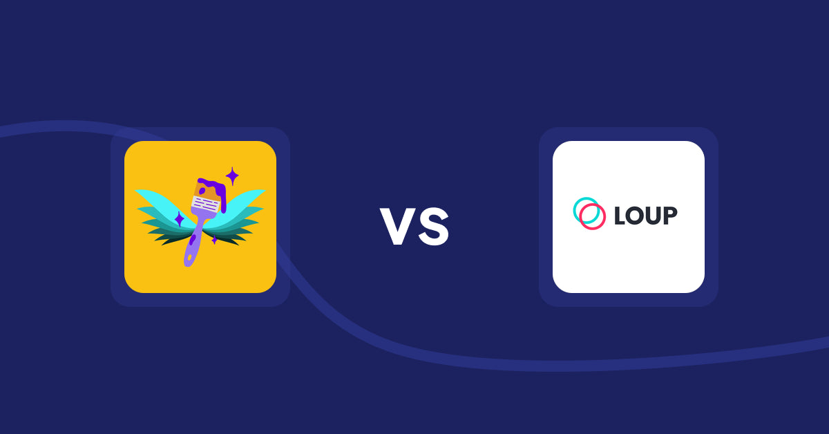 Shopify Product Display Apps: Badgfly ‑ Product Personalizer vs Loup: Sell on Instagram