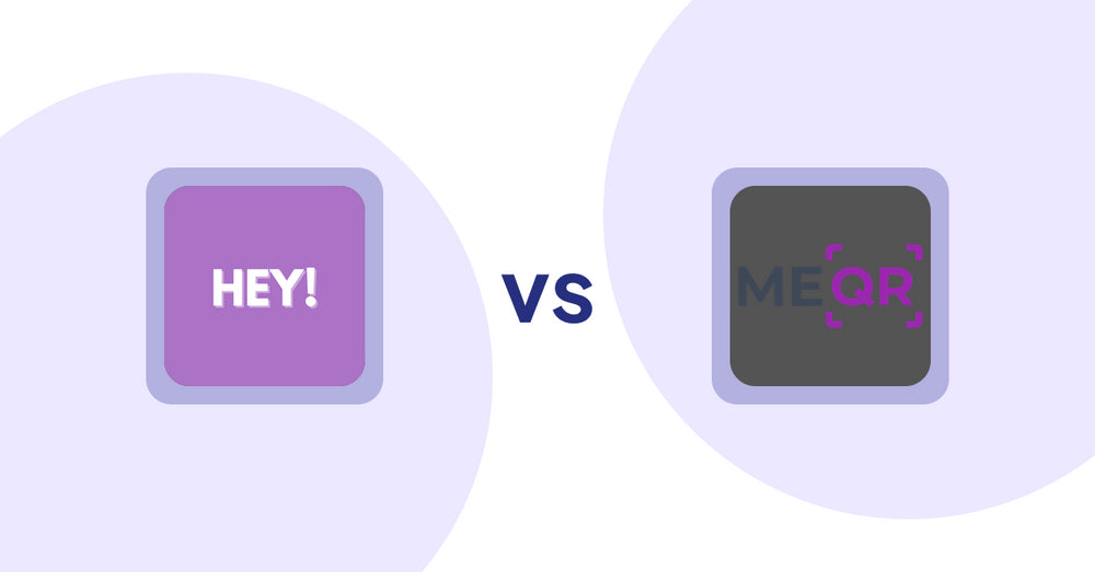 Shopify Product Display Apps: Hey! Product Page Banner & Text vs ME‑QR