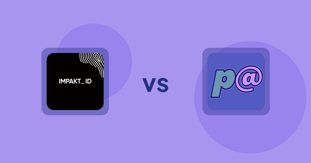Shopify Product Display Apps: IMPAKT ID: fashion CO2 Tracker vs Parameterizer
