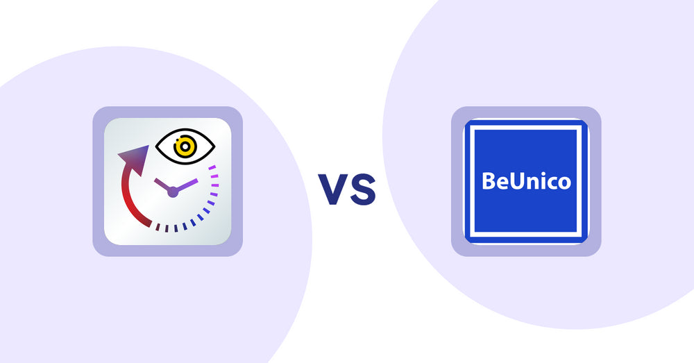 Shopify Product Display Apps: JustViewed ‑ Recently Products vs BeUnico