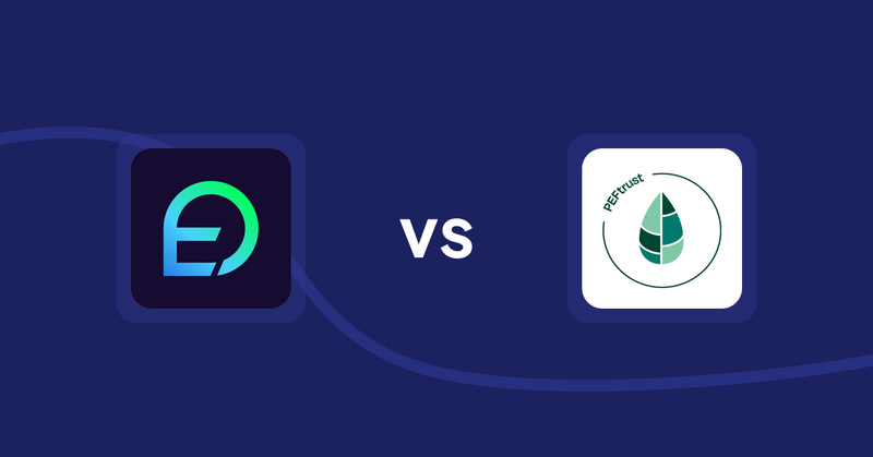 Shopify Product Display Apps: EasyDisplay: Product Showcase vs Peftrust