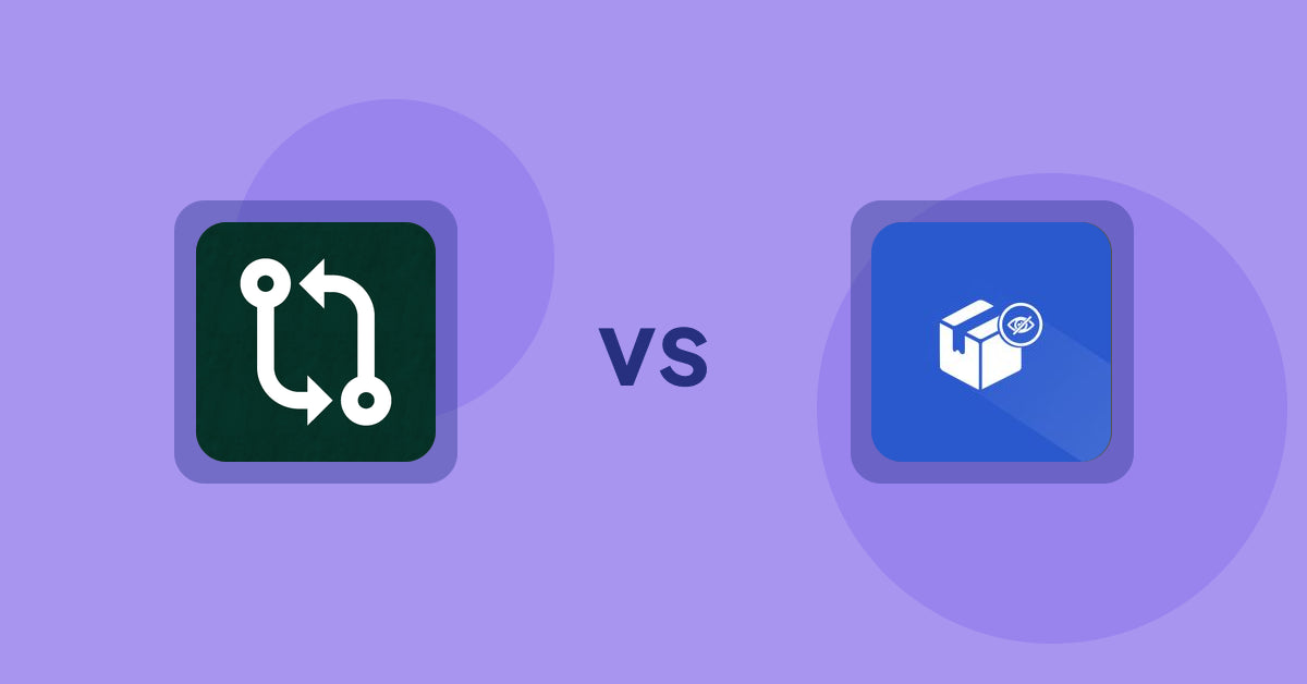 Shopify Product Display Apps: Compareder ‑ Product Compare vs Addify ‑ Hide Products