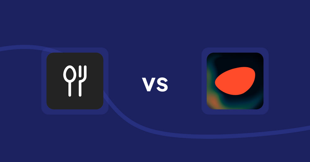 Shopify Product Display Apps: ServeUp ‑ Restaurant Menu vs Pietra: AI Product Designer