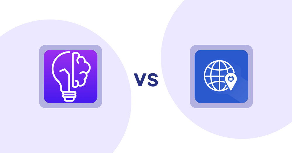 Shopify Product Display Apps: GoWise: AI Product Description vs Addify ‑ Country Restrictions