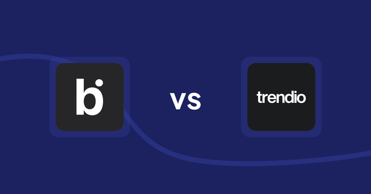Shopify Product Display Apps: bitAI: Advance Sort Collection vs. Trendio