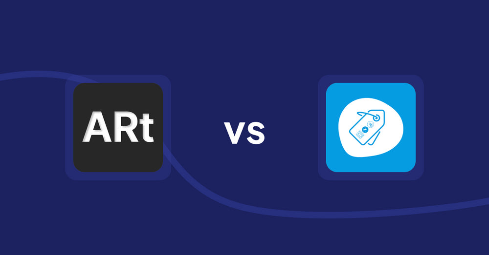 Shopify Product Display Apps: Wall Art Viewer AR vs Extendons Product Tag Images