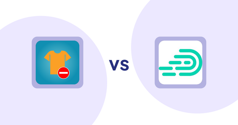 Shopify Product Display Apps: Products Unavailable vs Describely: Bulk Descriptions
