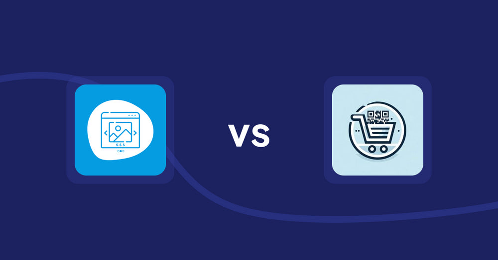Shopify Product Display Apps: Quick Product Navigator Slide vs QR Cartify