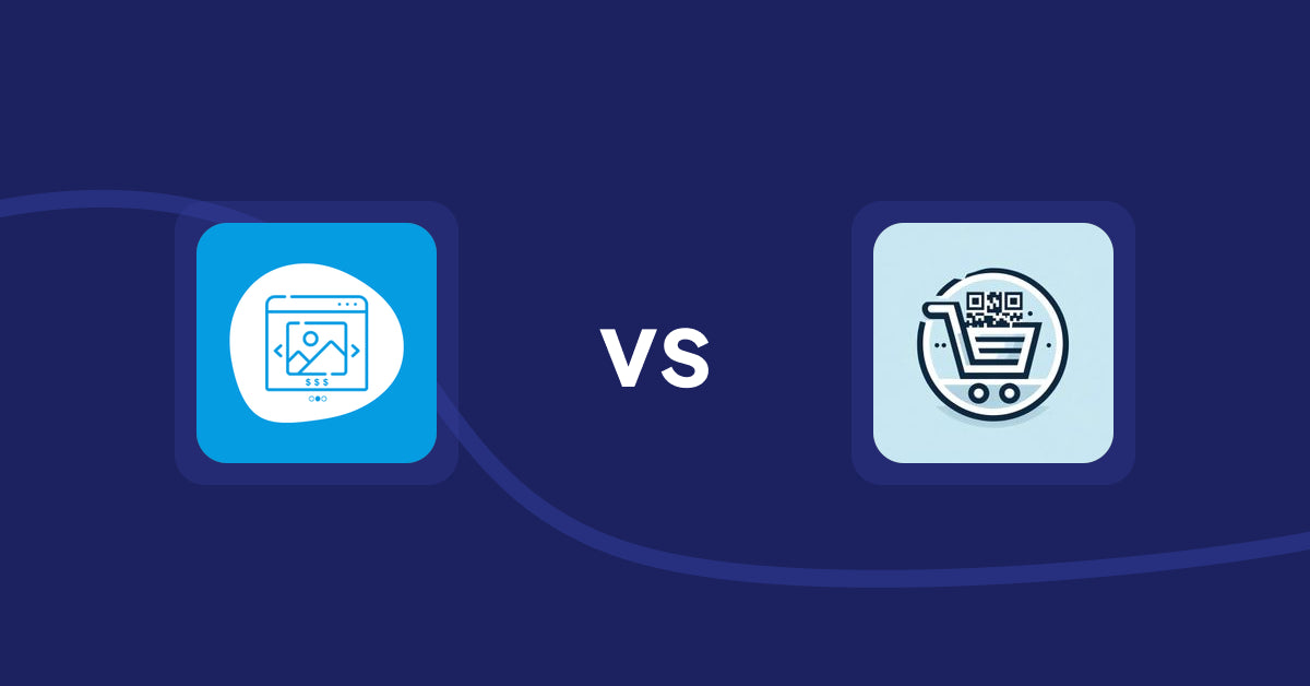 Shopify Product Display Apps: Quick Product Navigator Slide vs QR Cartify