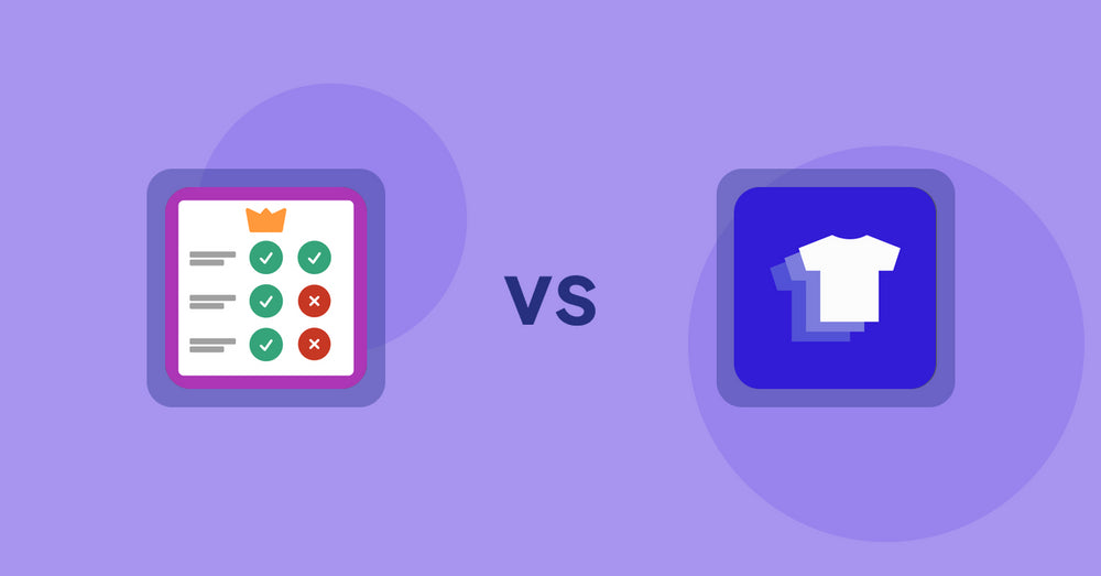 Shopify Product Display Apps: Pretty Comparison Tables vs. Xpander