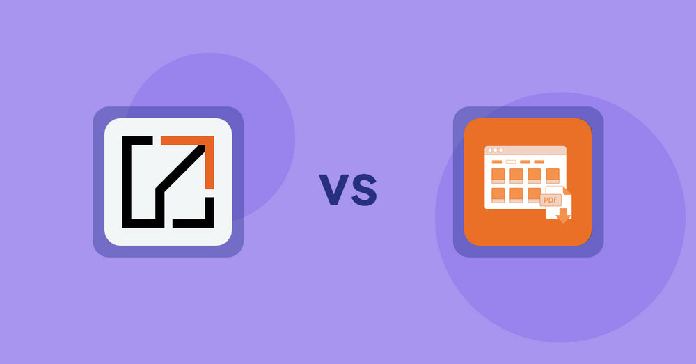 Shopify Product Display Apps: OT | Collection Sort & Manage vs Meetanshi PDF Product Catalog